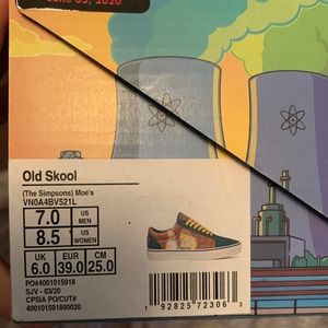 Vans X The Simpsons Old Skool Moe’s Tavern